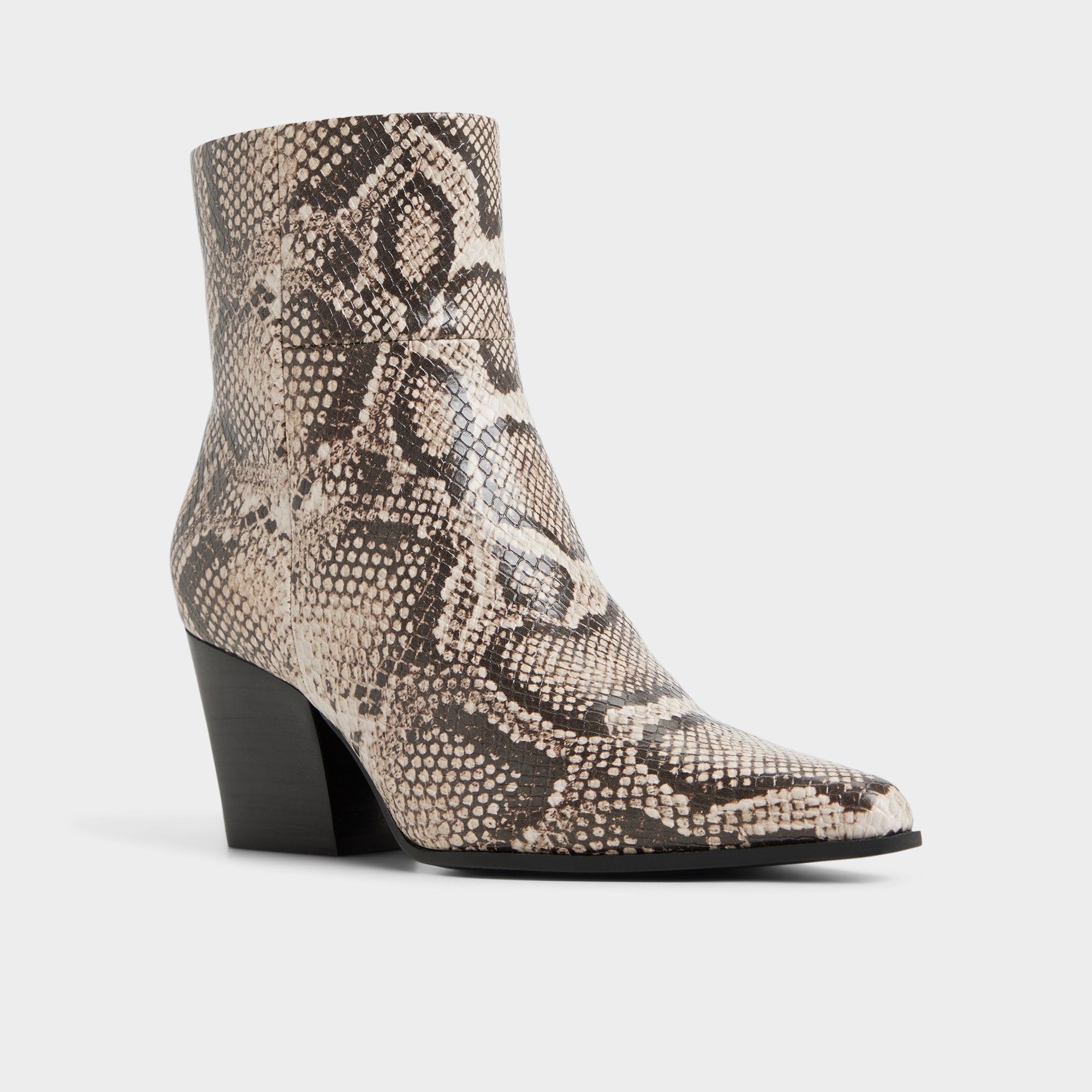 Open brown Shanah in Open Brown - Ankle boot, Block heel | Aldo