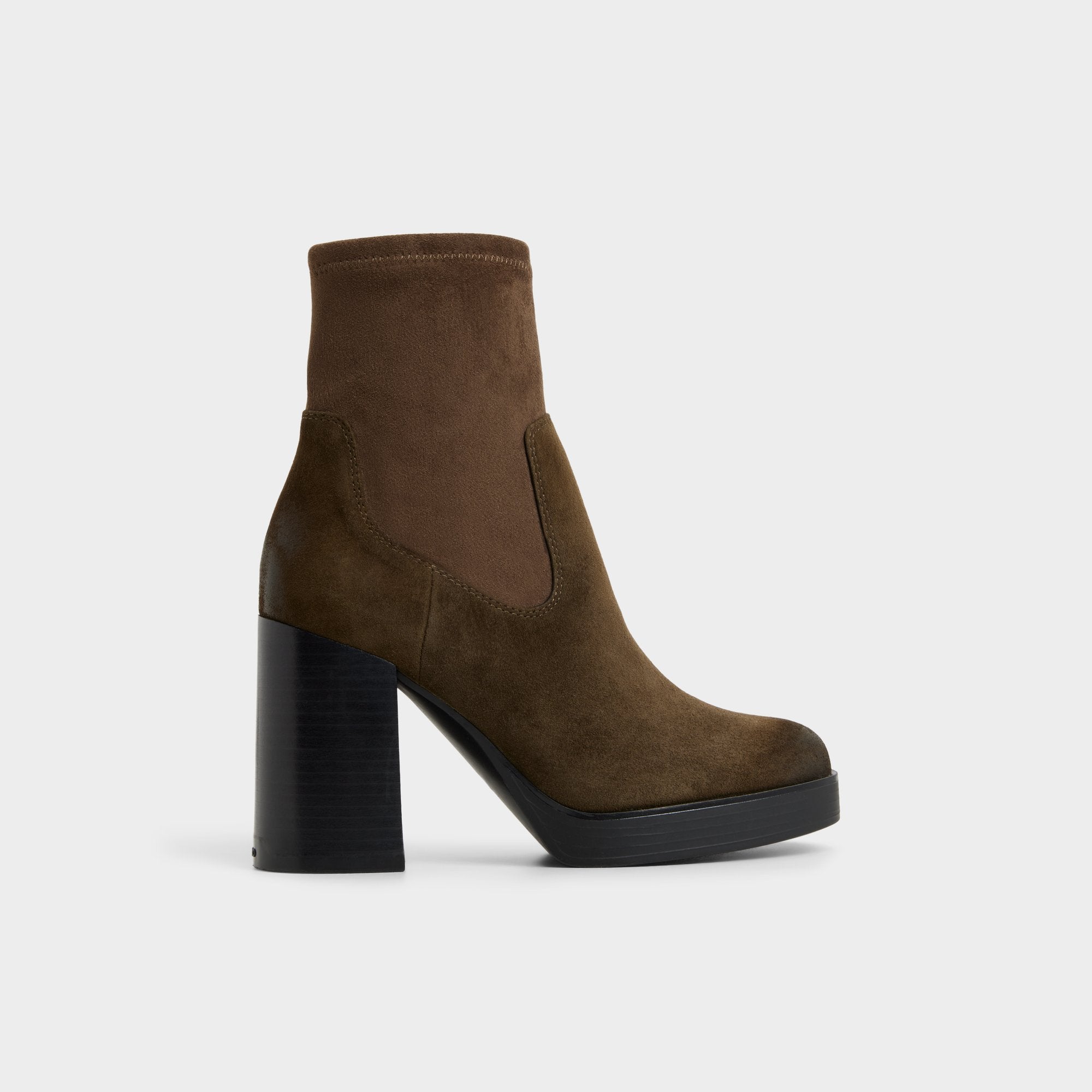 Dark brown Seraphica in Dark Brown 14116582 - Ankle boot, Platform | Aldo