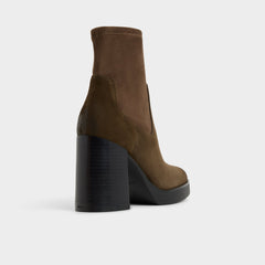 Dark brown Seraphica in Dark Brown 14116582 - Ankle boot, Platform | Aldo