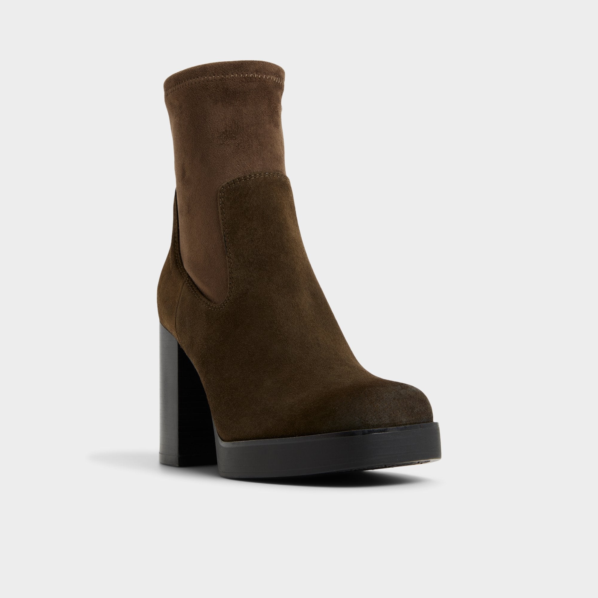 Dark brown Seraphica in Dark Brown 14116582 - Ankle boot, Platform | Aldo