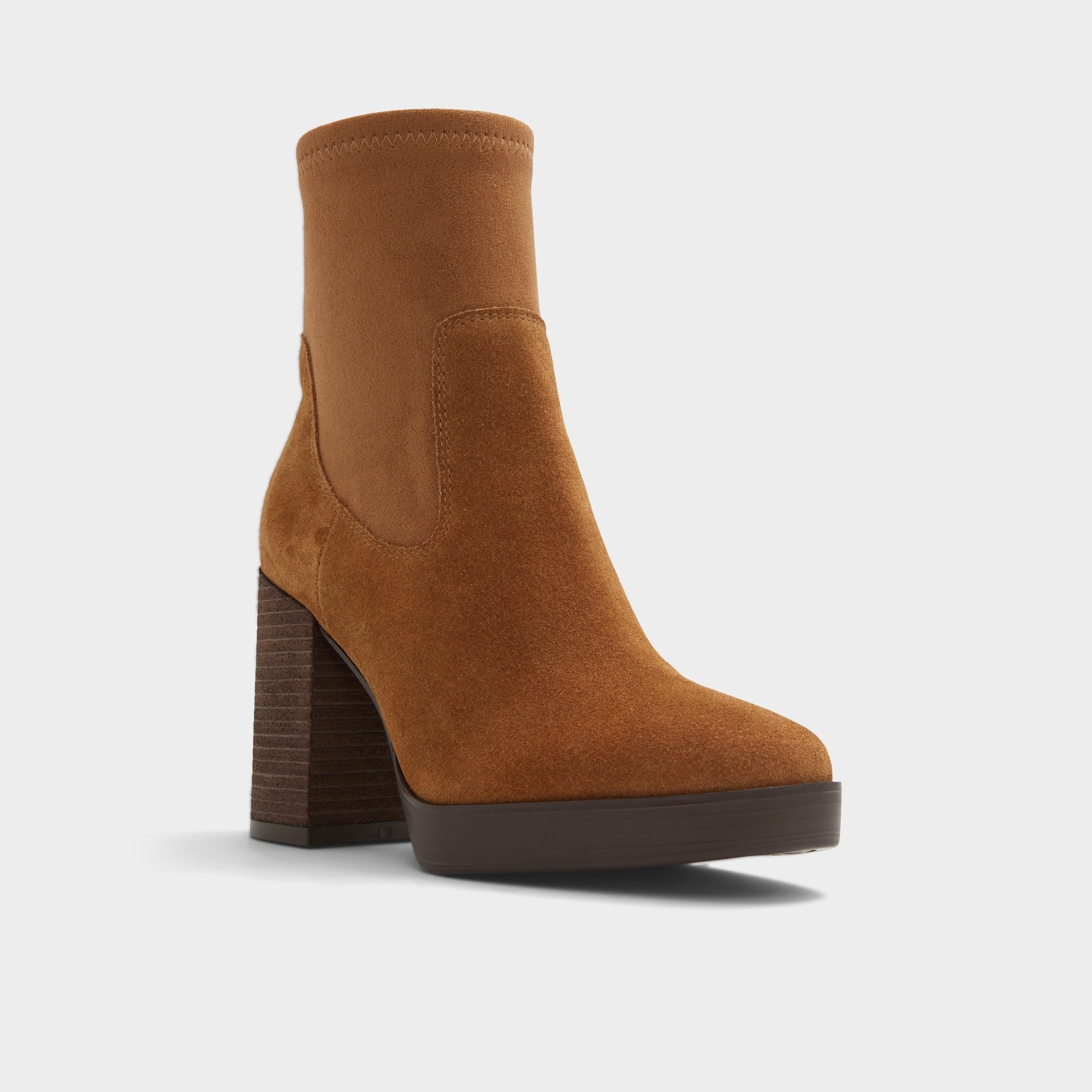 Dark Brown Voss Dark Brown Women's Casual boots - Ankle boot, Block heel | Aldo