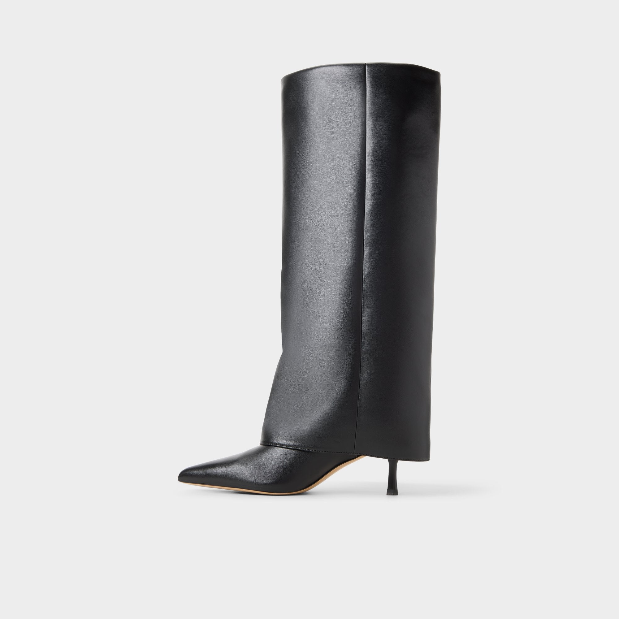 Black Aseader in Black - Knee-high boot, Stiletto heel | Aldo