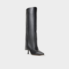 Black Aseader in Black - Knee-high boot, Stiletto heel | Aldo