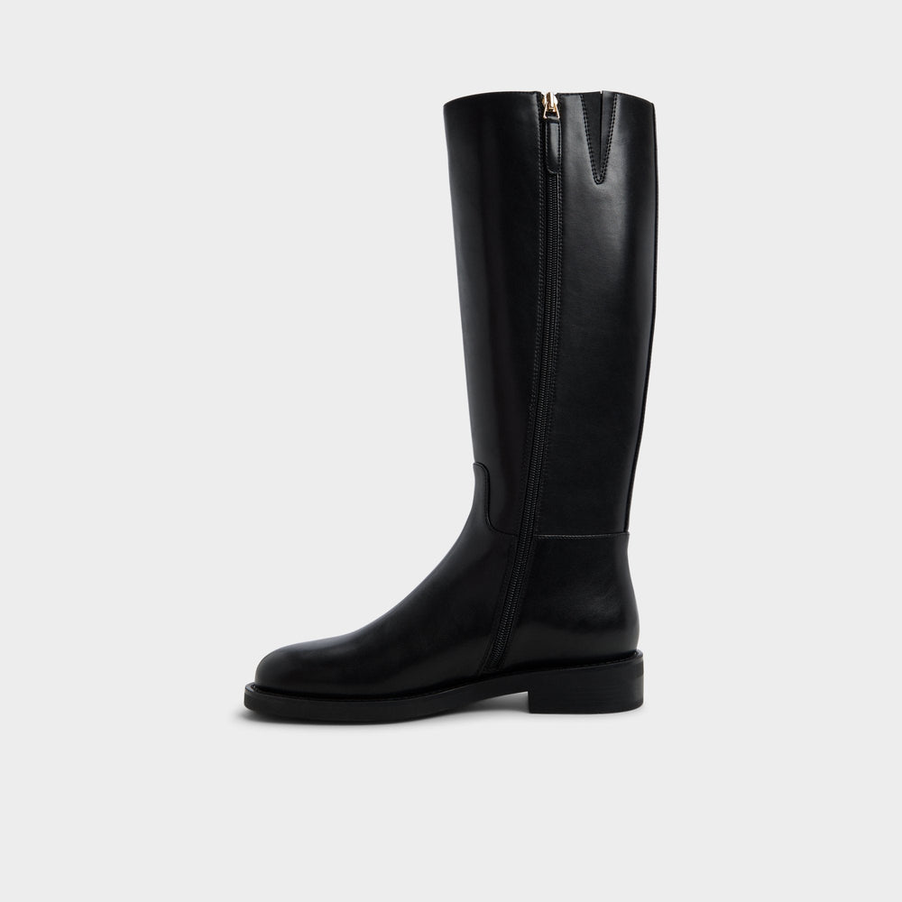 Black Charley in Black - Knee-high boot, Cup sole | Aldo