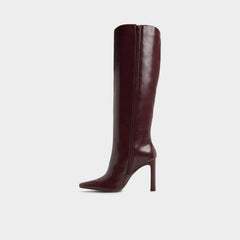 Burgundy Elyne in Burgundy - Knee-high boot | Aldo