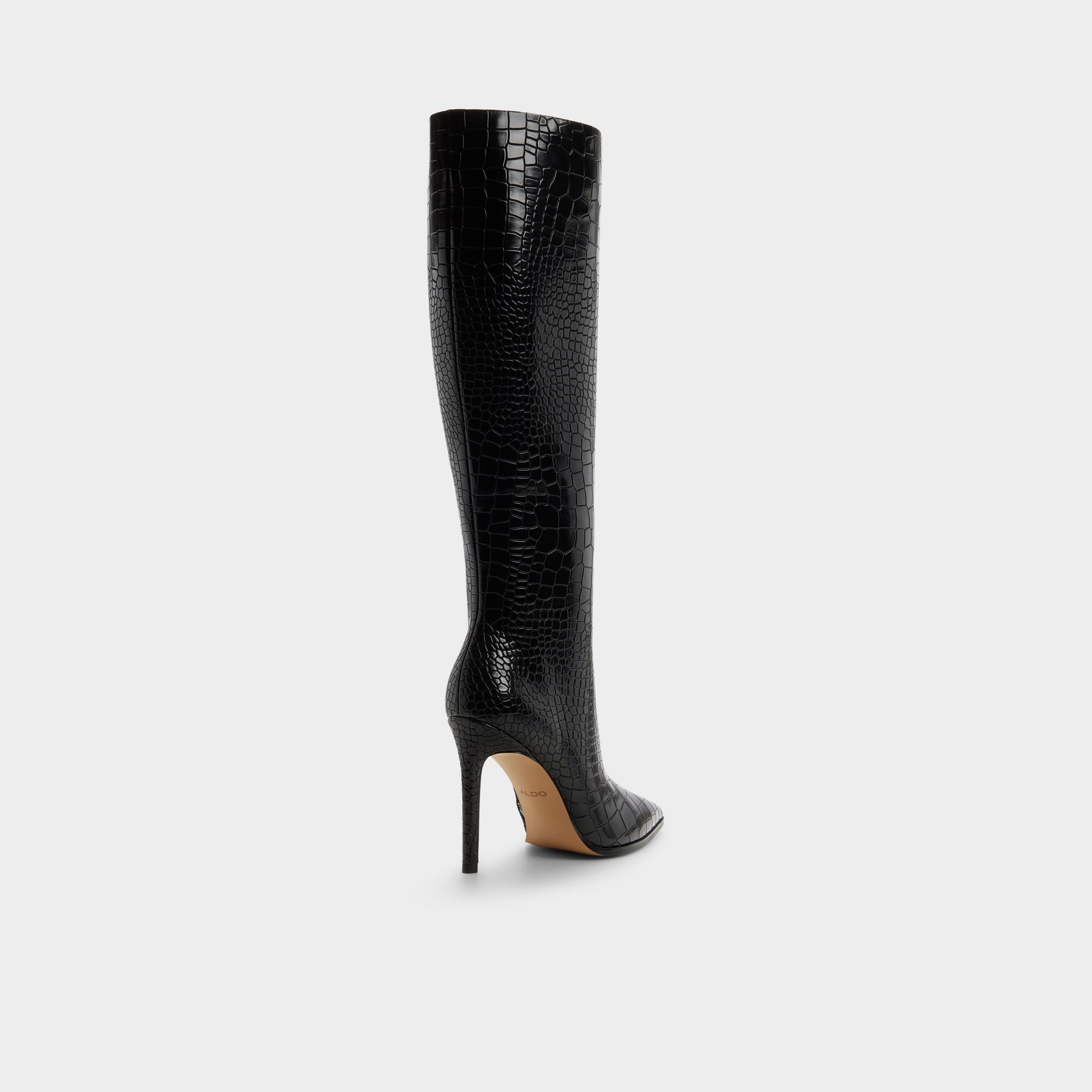 Black Alabrenda - Knee-high boot, Stiletto heel | Aldo