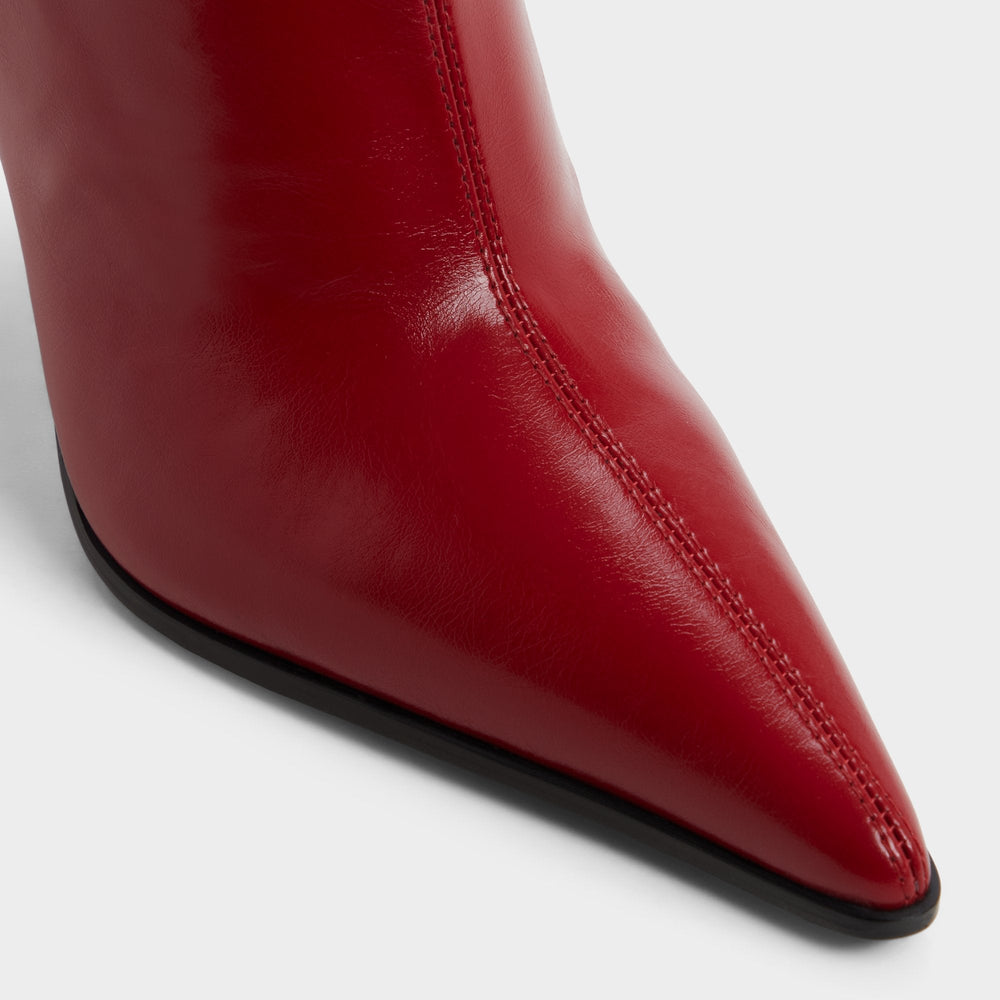 Medium red Re in Emily Medium Red - Knee-high boot, Stiletto heel | Aldo
