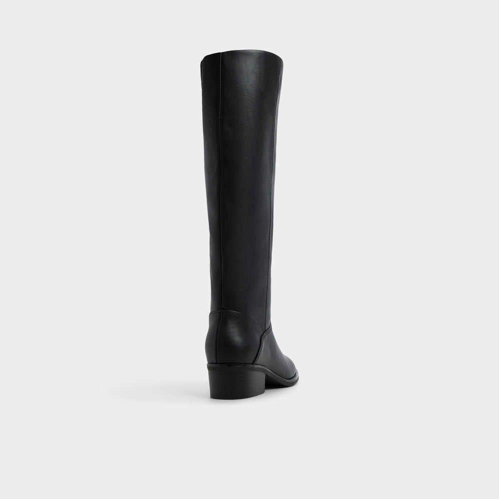 Black Kaydienh in Black - Knee-high boot, Block heel | Aldo