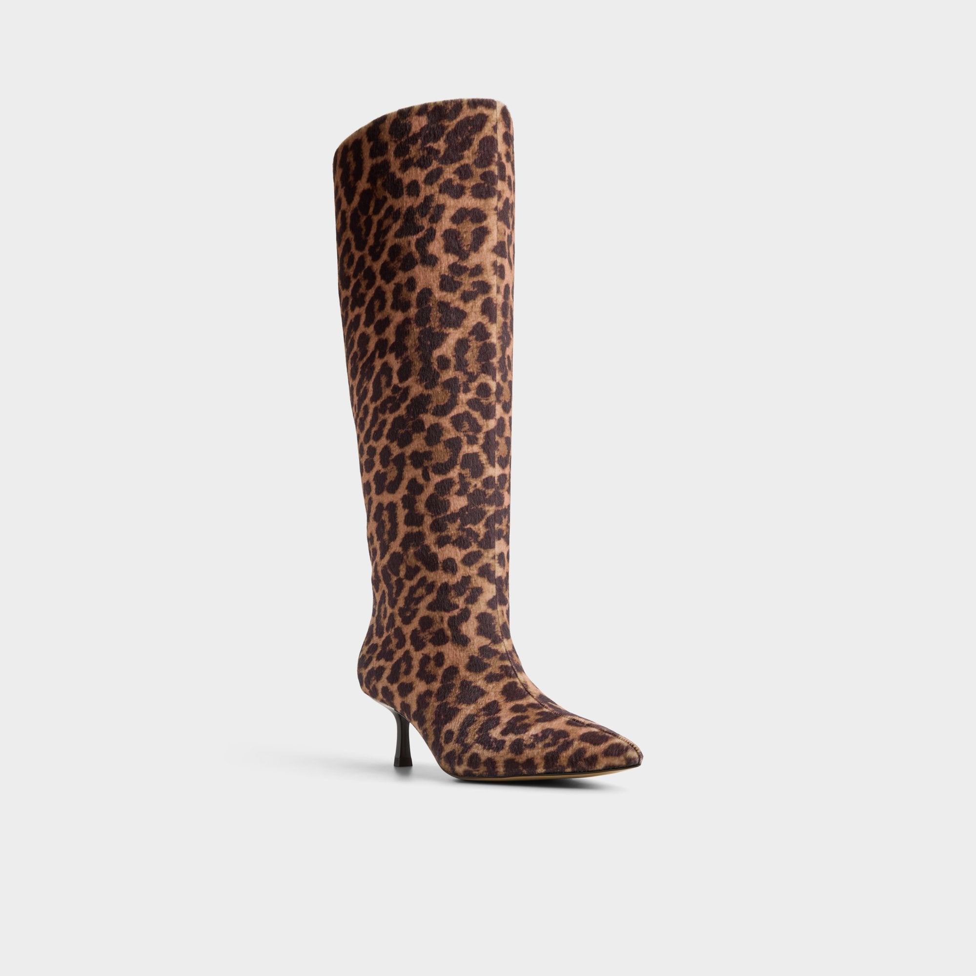 Open brown Selora in Wc Open Brown14183589 - Knee-high boot, Stiletto heel | Aldo
