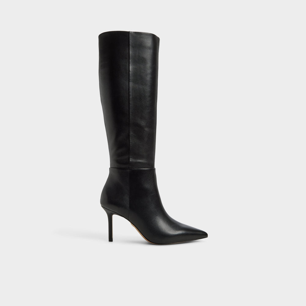 Black Saphiria in Black - Knee-high boot, Stiletto heel | Aldo