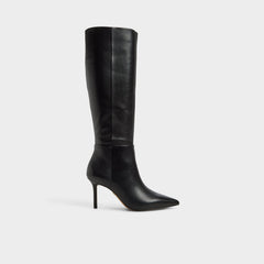 Black Saphiria in Black - Knee-high boot, Stiletto heel | Aldo