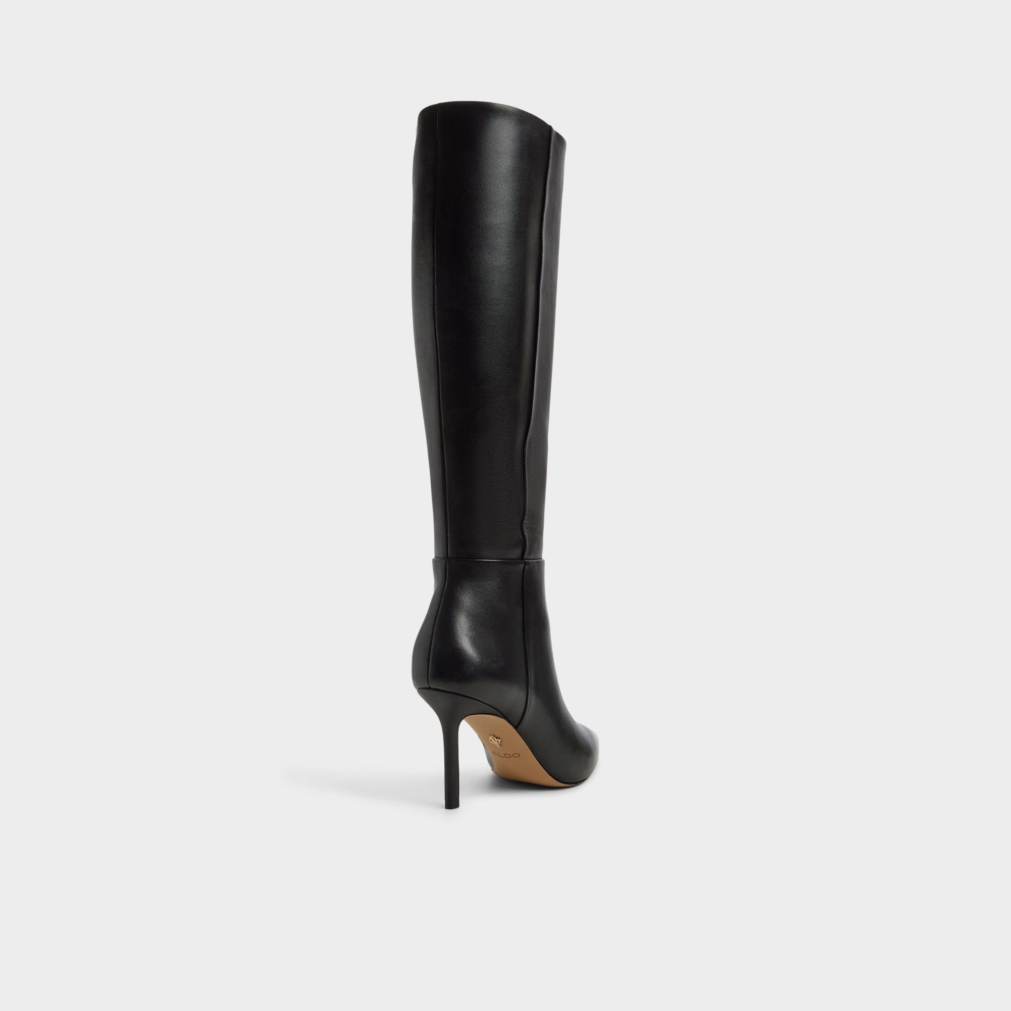 Black Saphiria in Black - Knee-high boot, Stiletto heel | Aldo