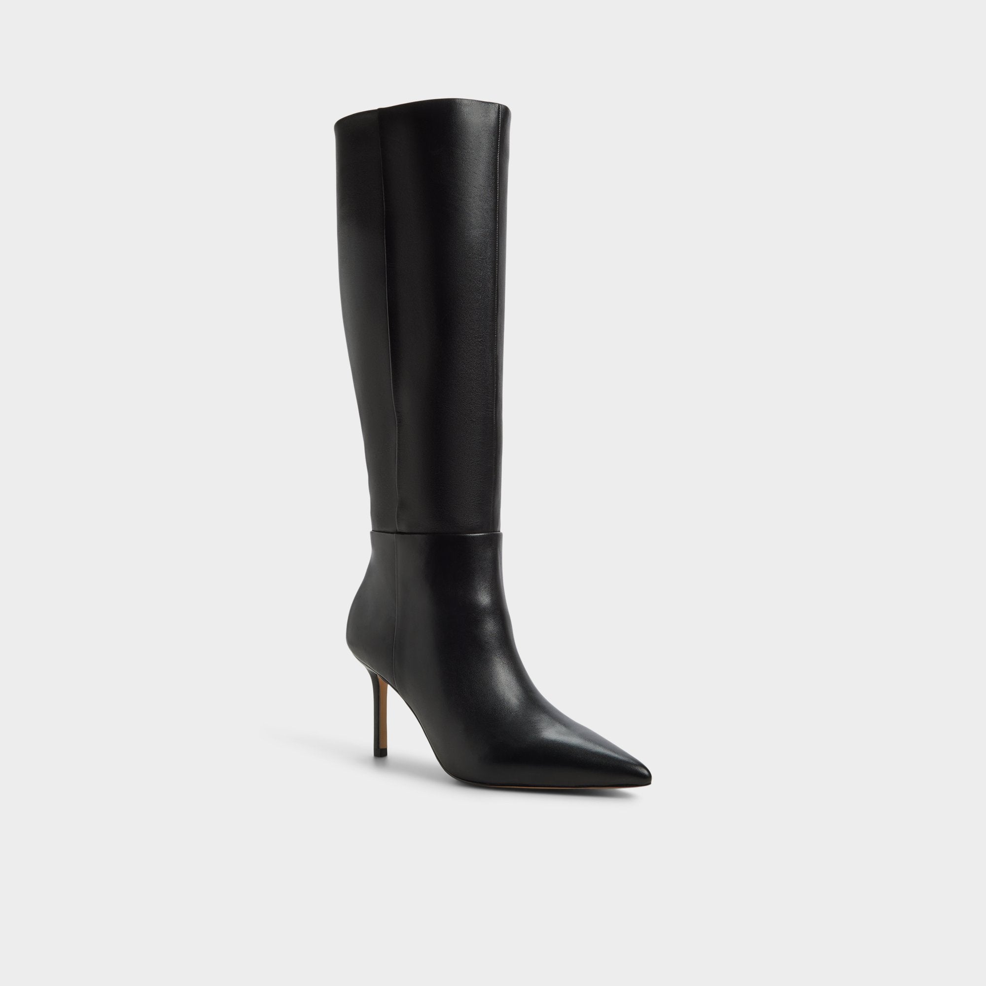 Black Saphiria in Black - Knee-high boot, Stiletto heel | Aldo