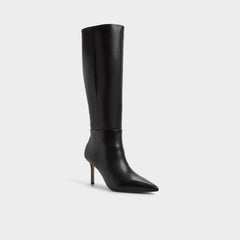 Black Saphiria in Black - Knee-high boot, Stiletto heel | Aldo