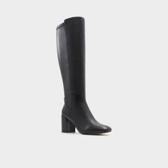 Black/black Satori Black/Black Women's Tall Boots - Knee-high boot, Block heel | Aldo
