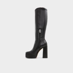 Black Albie Black Women's Tall Boots - Knee-high boot, Platform | Aldo