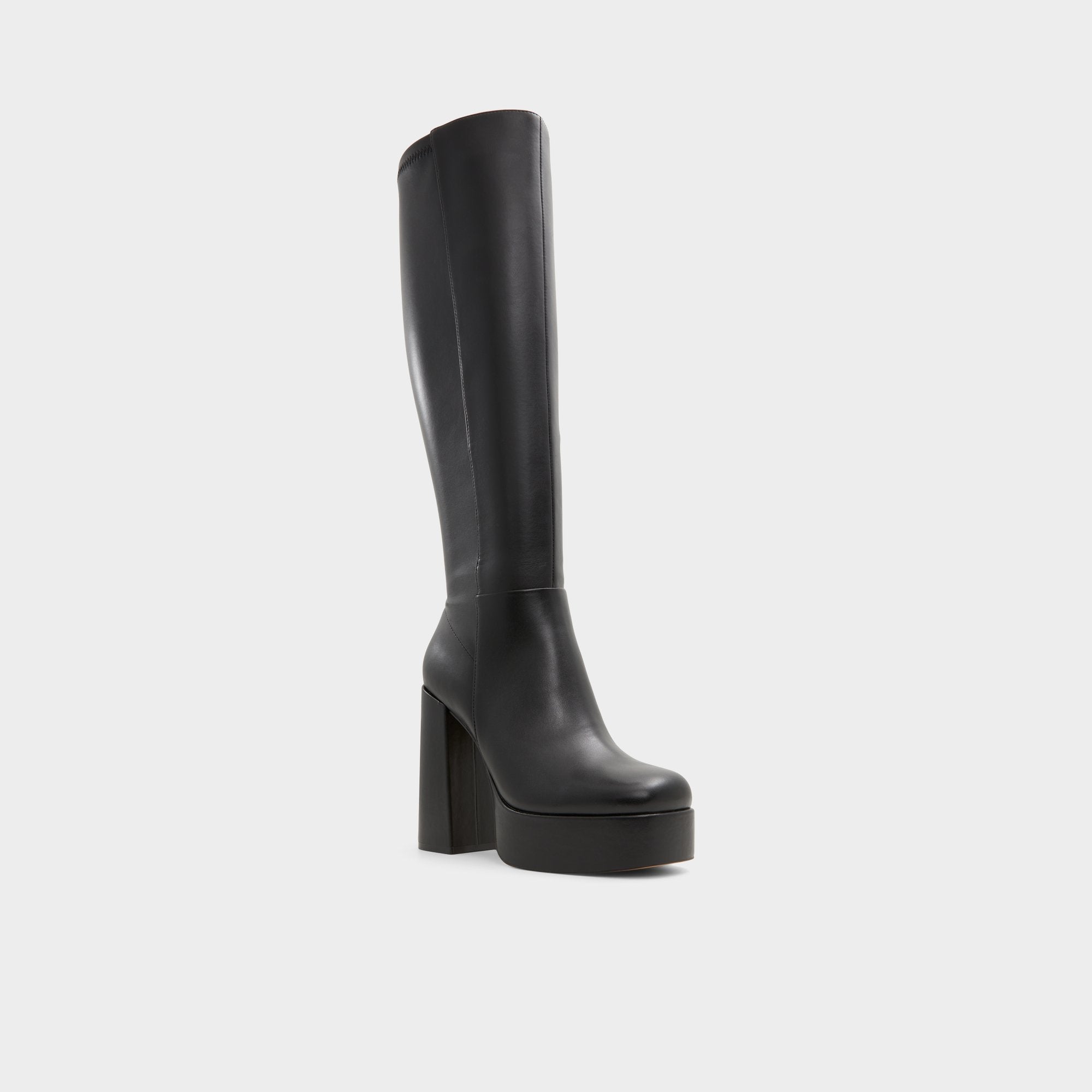 Black Albie Black Women's Tall Boots - Knee-high boot, Platform | Aldo
