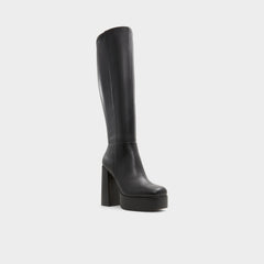 Black Albie Black Women's Tall Boots - Knee-high boot, Platform | Aldo