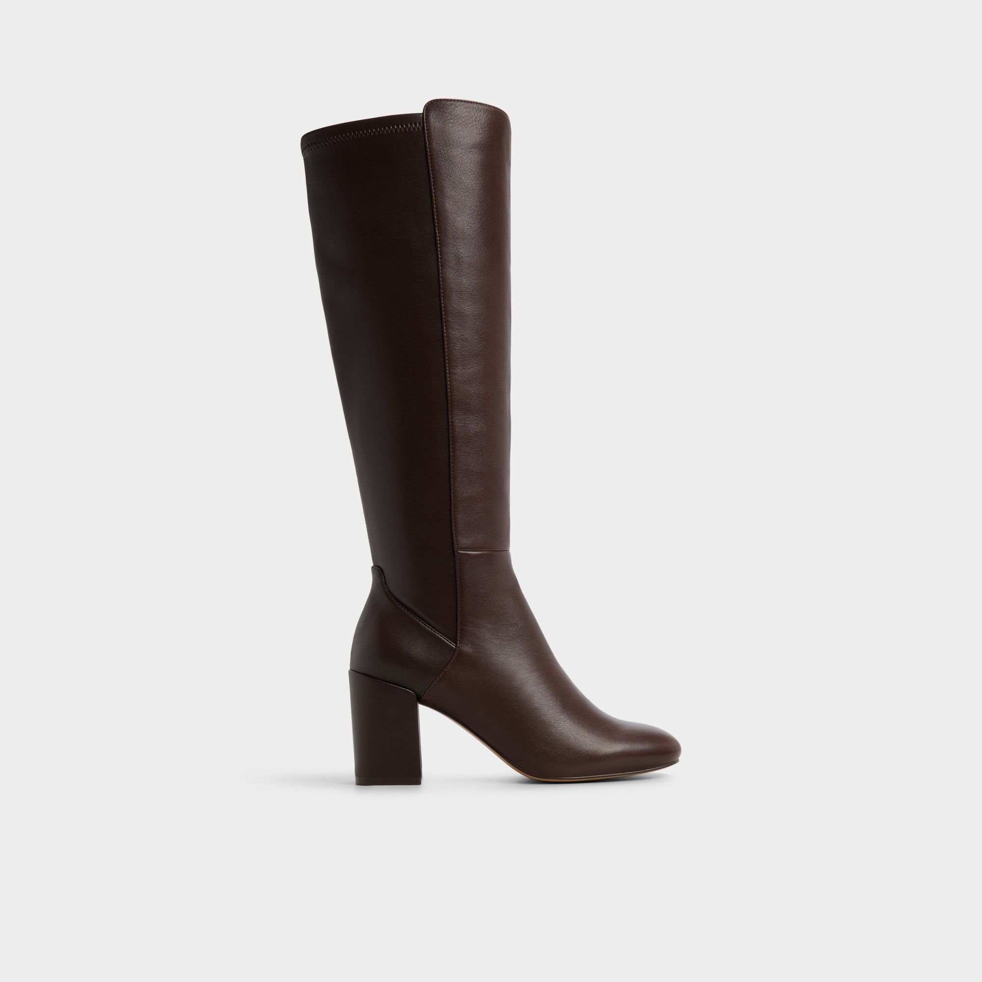 Brown overflow Satori Brown Overflow Women's Tall Boots - Knee-high boot, Block heel | Aldo