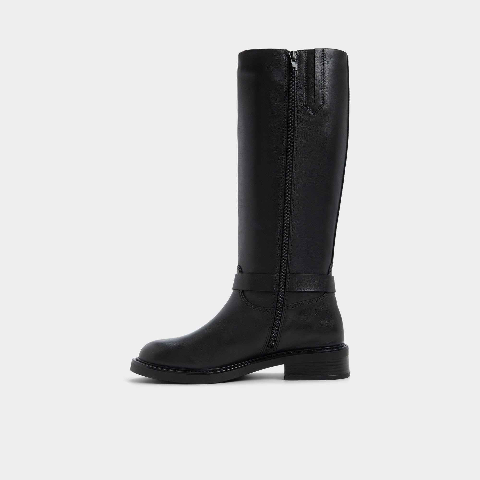 Black Philippa in Black - Riding boot, Block heel | Aldo