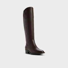 Dark brown Kaydienh in Dark Brown - Knee-high boot, Block heel | Aldo