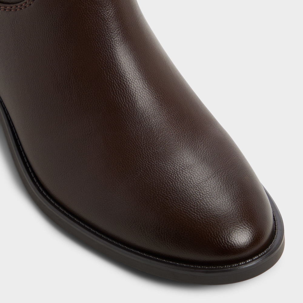 Dark brown Kaydienh in Dark Brown - Knee-high boot, Block heel | Aldo