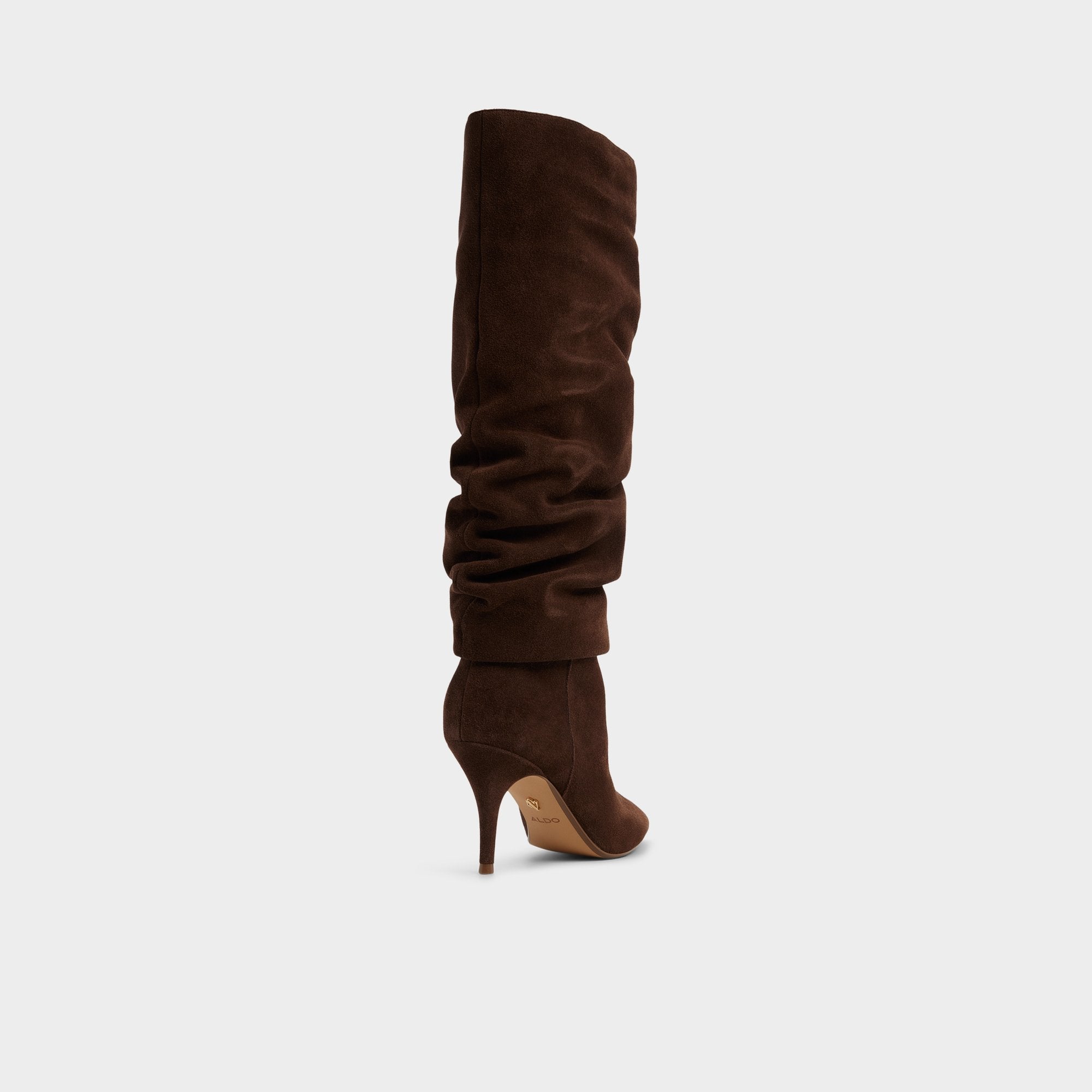 Medium brown Kimmia in Medium Brown - Knee-high boot, Stiletto heel | Aldo