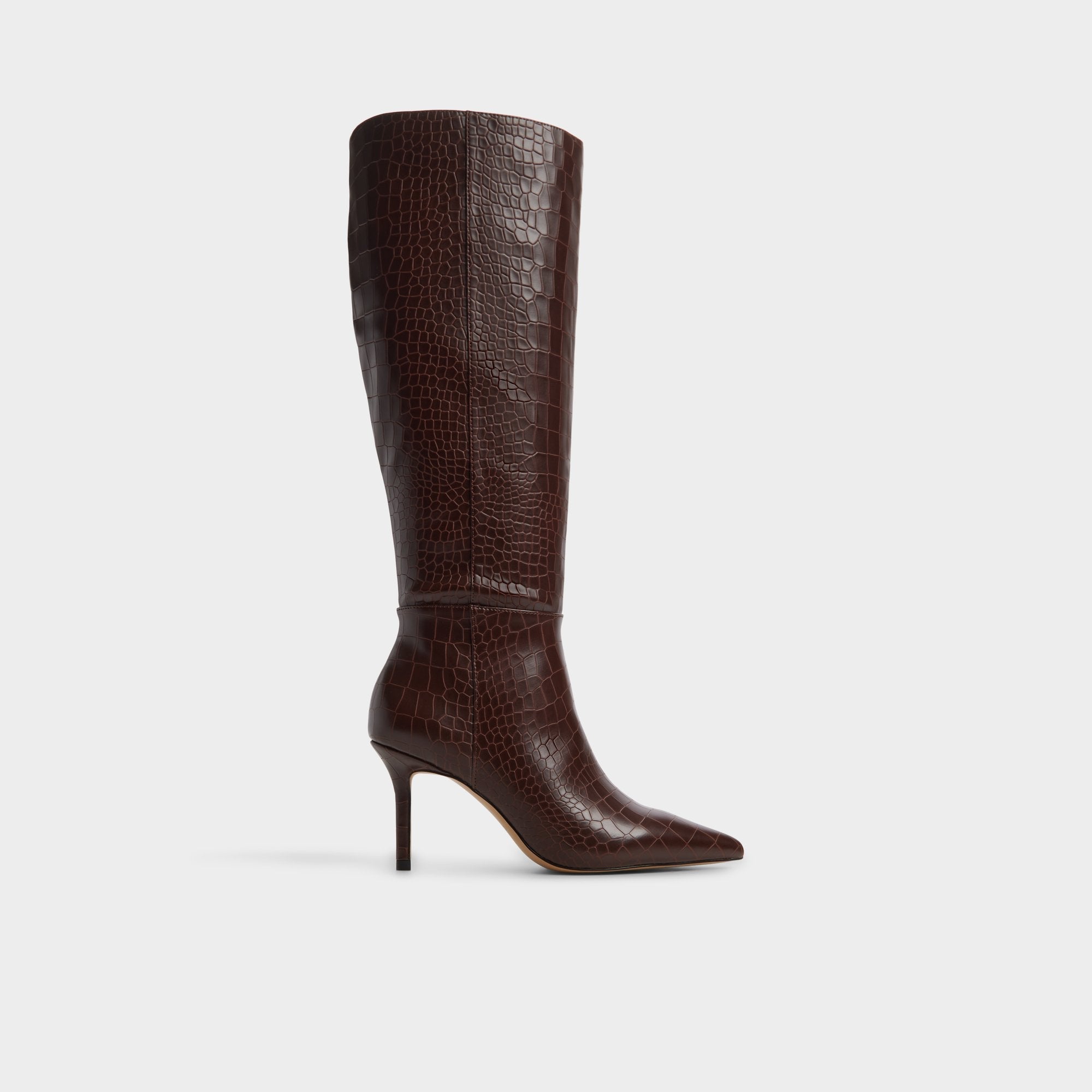 Dark brown Saphiria Dark Brown Women's Tall Boots - Knee-high boot, Stiletto heel | Aldo
