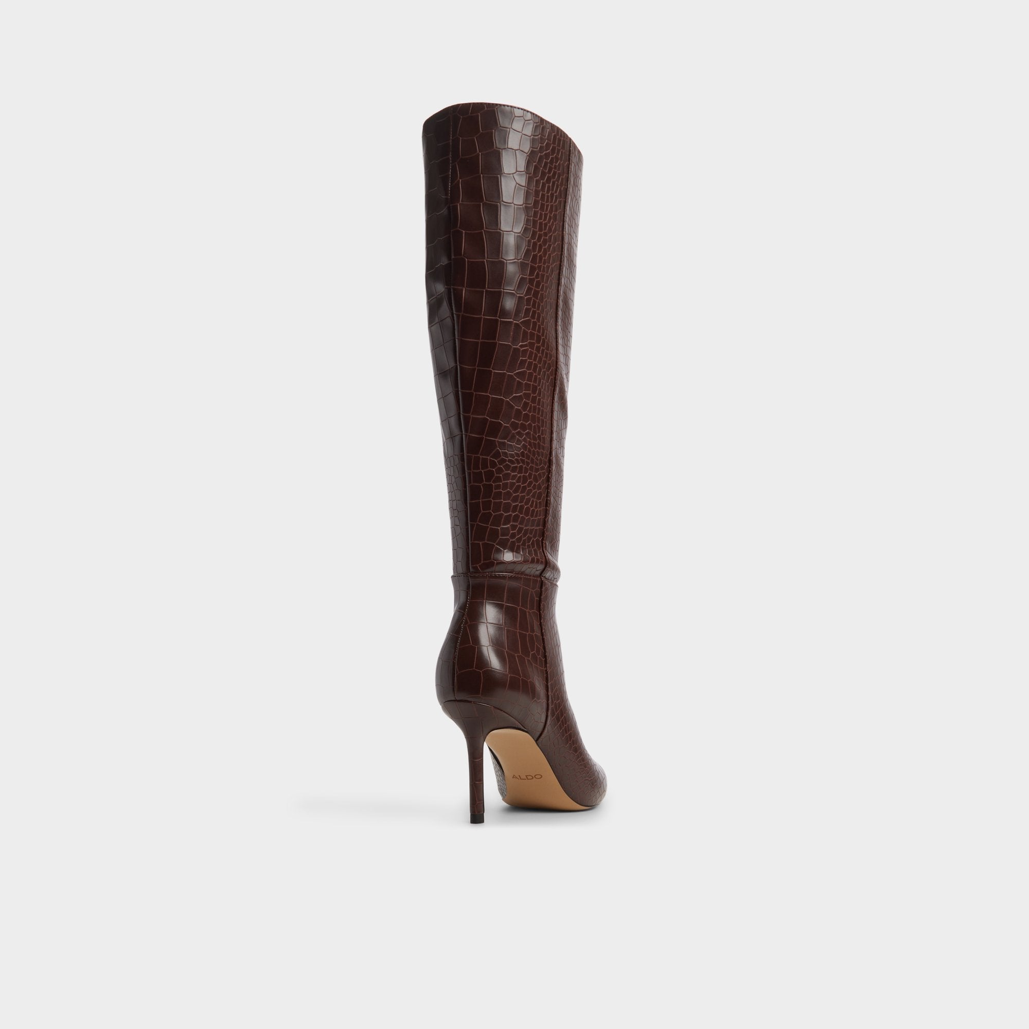 Dark brown Saphiria Dark Brown Women's Tall Boots - Knee-high boot, Stiletto heel | Aldo
