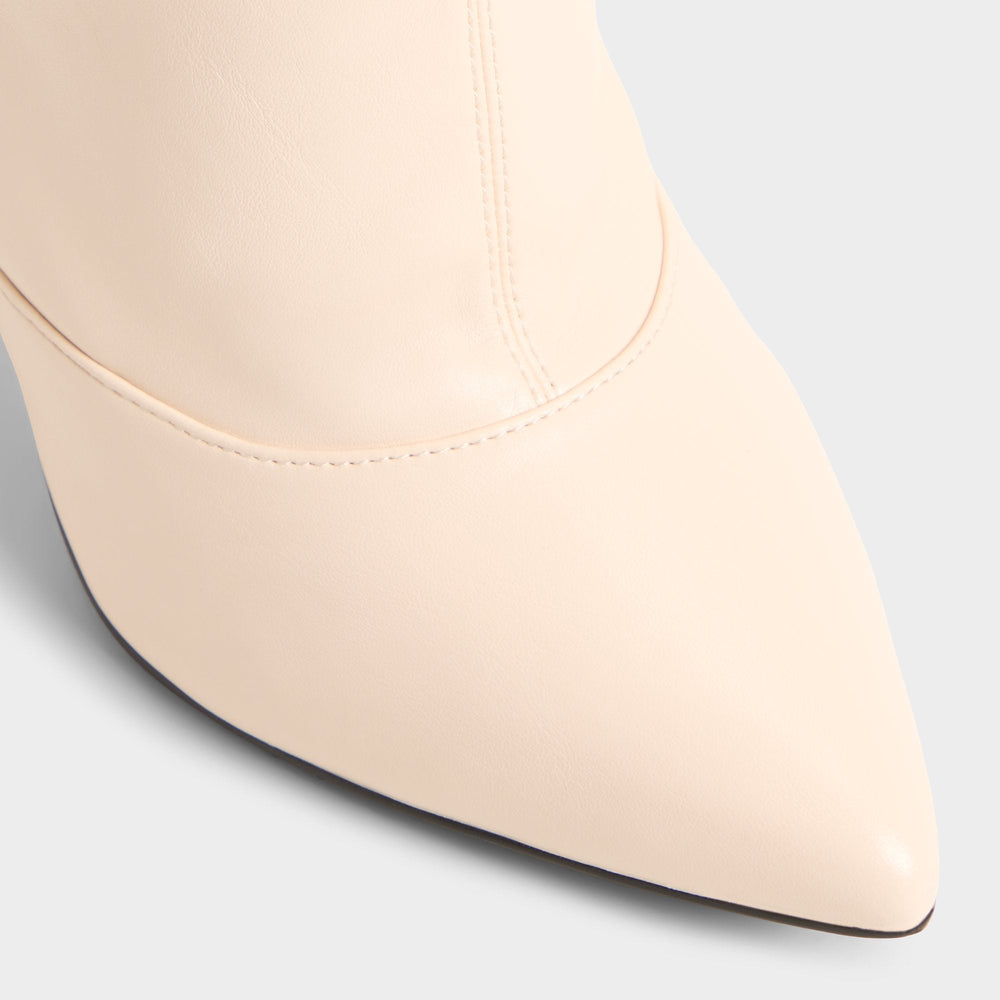 Cream Daroba in Cream - Over-the-knee boot, Stiletto heel | Aldo