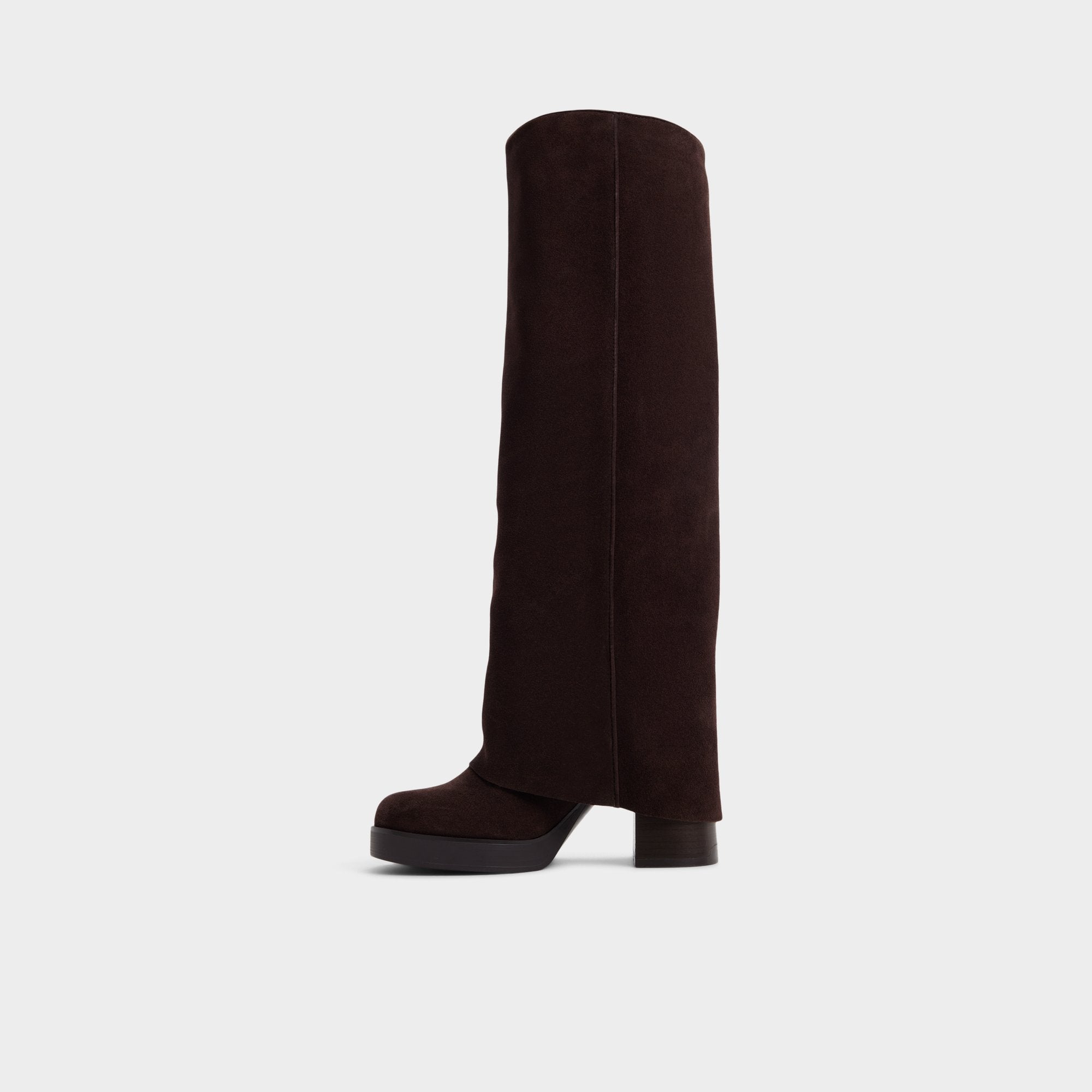 Dark brown Maeveh in Dark Brown - Knee-high boot, Platform | Aldo