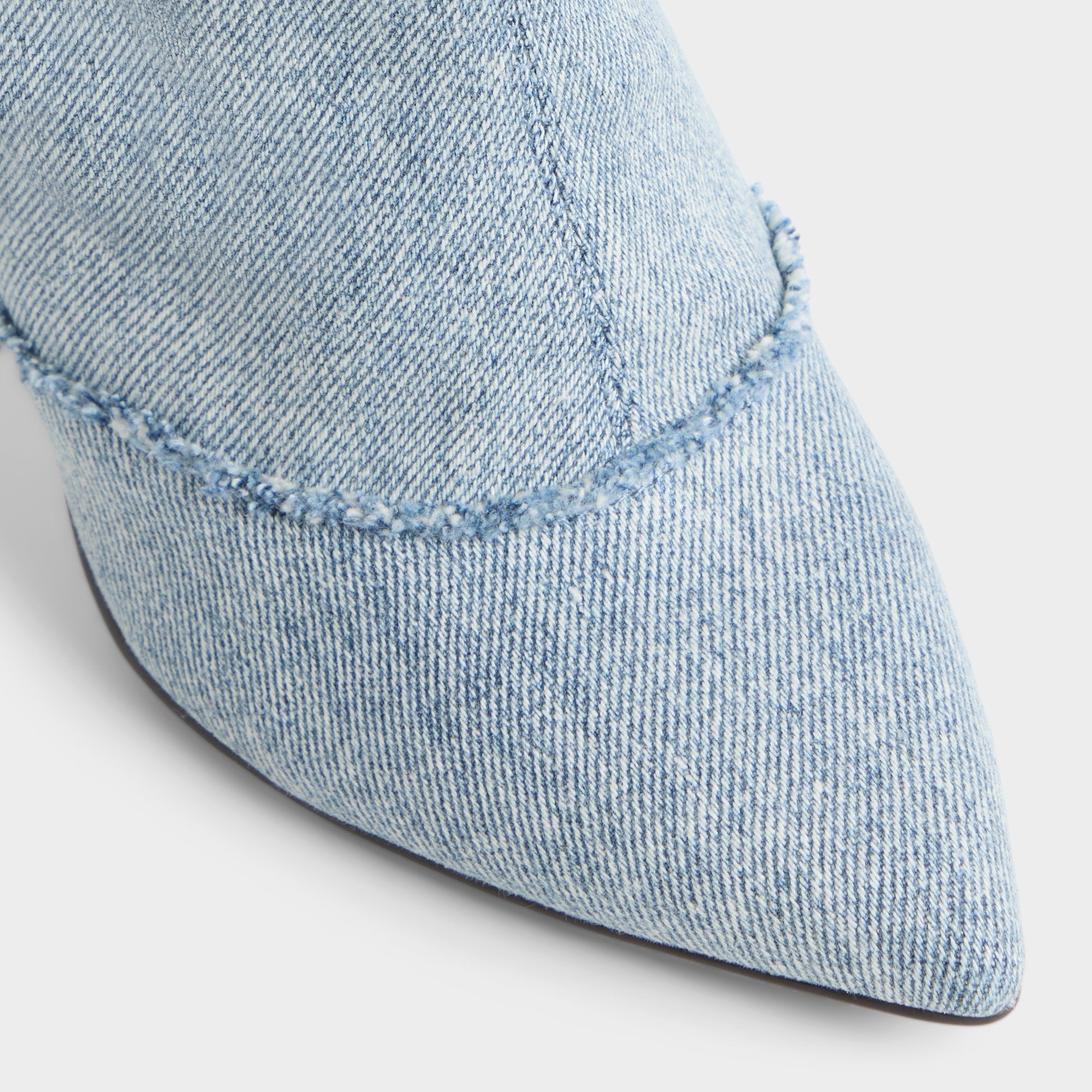 Denim Daroba in Denim - Over-the-knee boot, Stiletto heel | Aldo
