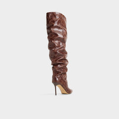 Dark brown Daroba in Dark Brown - Over-the-knee boot, Stiletto heel | Aldo