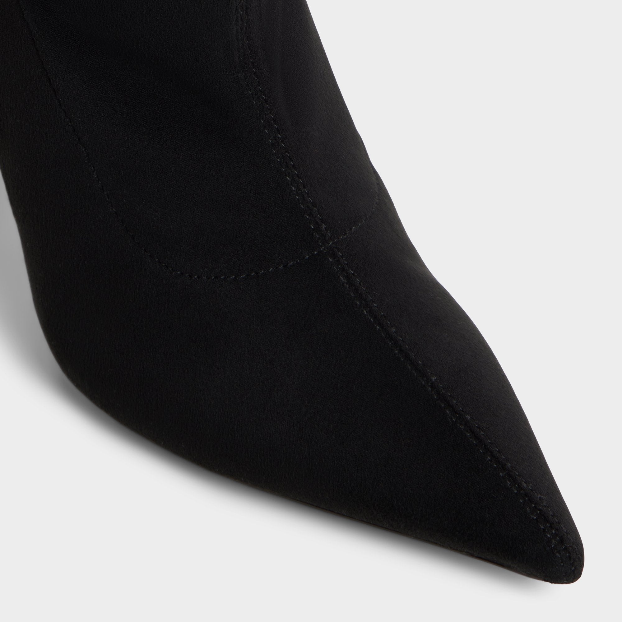 Black Caldan in Black - Over-the-knee boot, Stiletto heel | Aldo