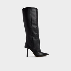 Black Lenoria in Black - Knee-high boot, Stiletto heel | Aldo