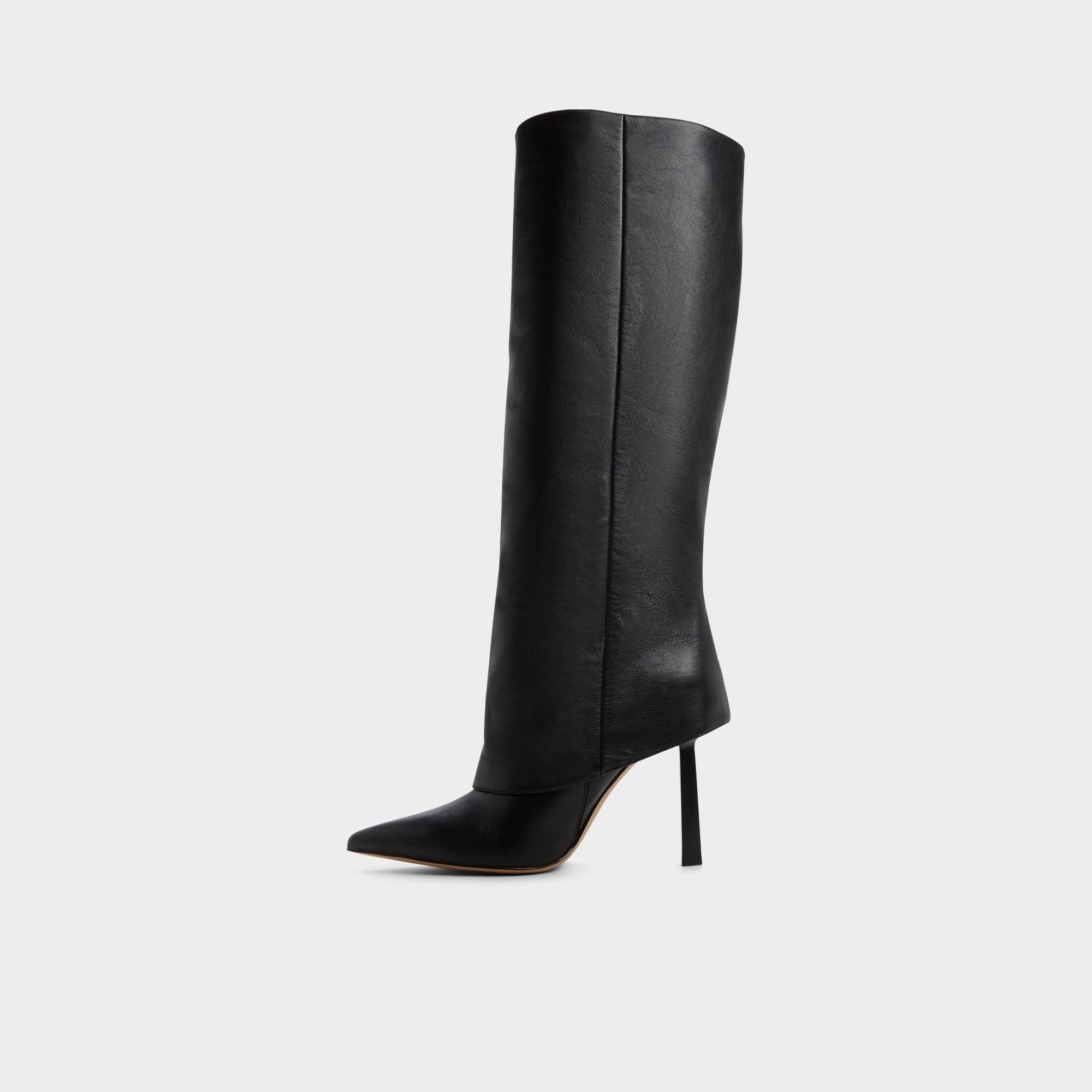 Black Lenoria in Black - Knee-high boot, Stiletto heel | Aldo