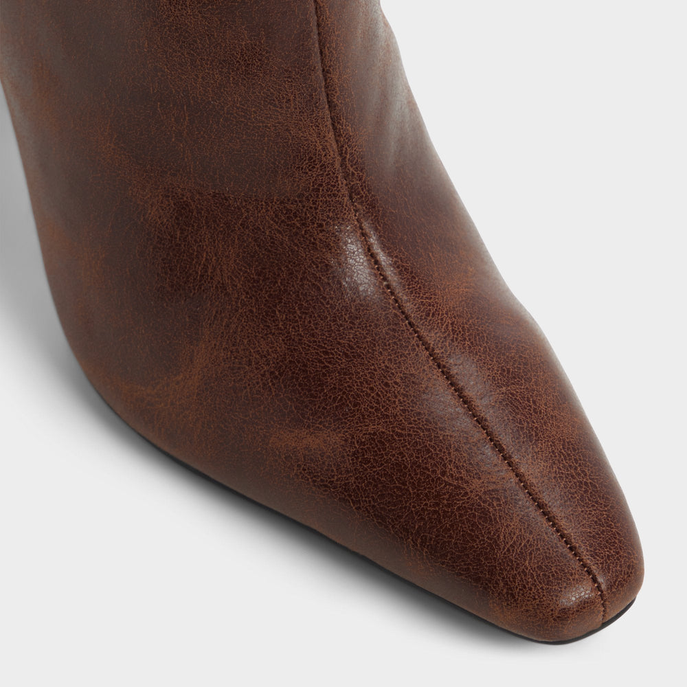 Medium brown Elyne in Wc Medium Brown - Knee-high boot | Aldo