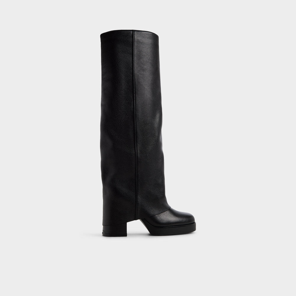Black Maeveh in Black - Knee-high boot, Platform | Aldo