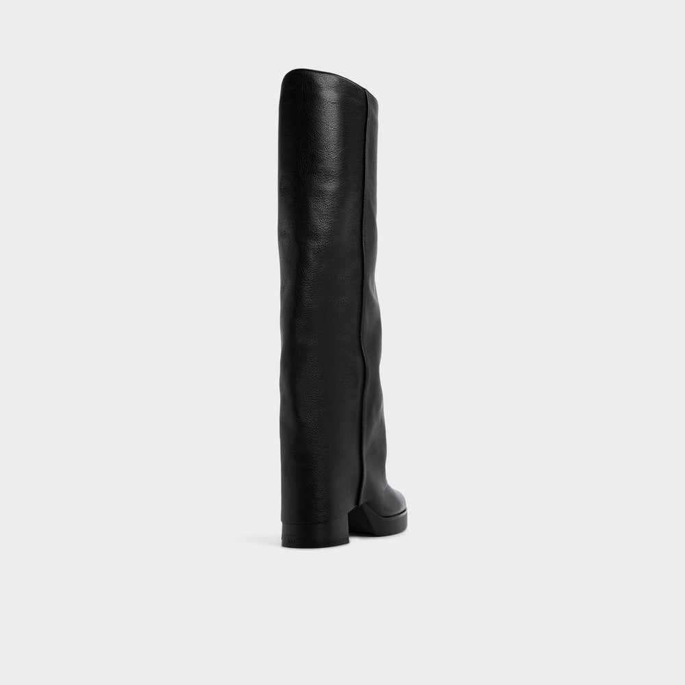 Black Maeveh in Black - Knee-high boot, Platform | Aldo