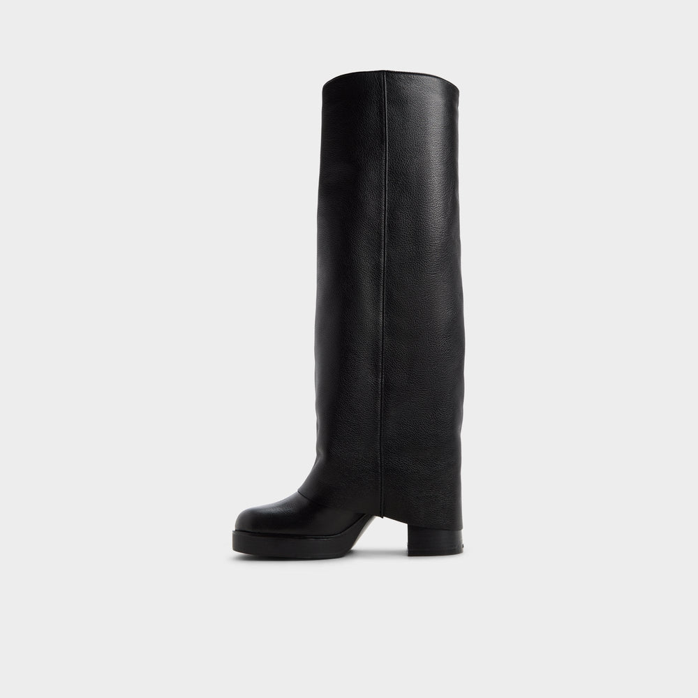 Black Maeveh in Black - Knee-high boot, Platform | Aldo
