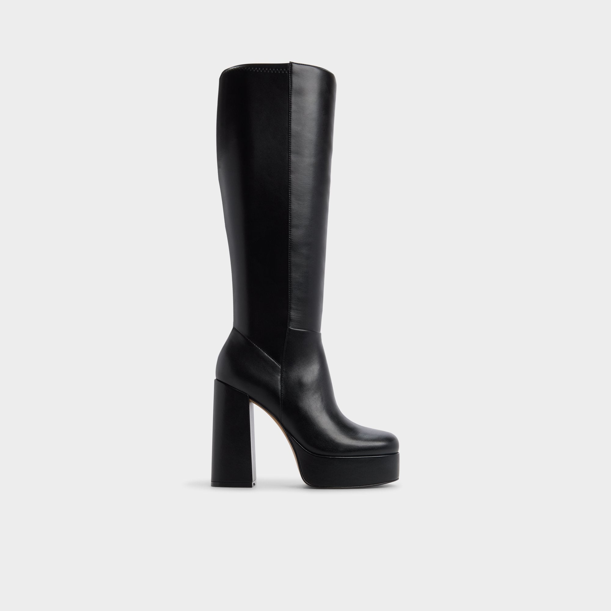Black Albie in Wc Black - Knee-high boot, Platform | Aldo