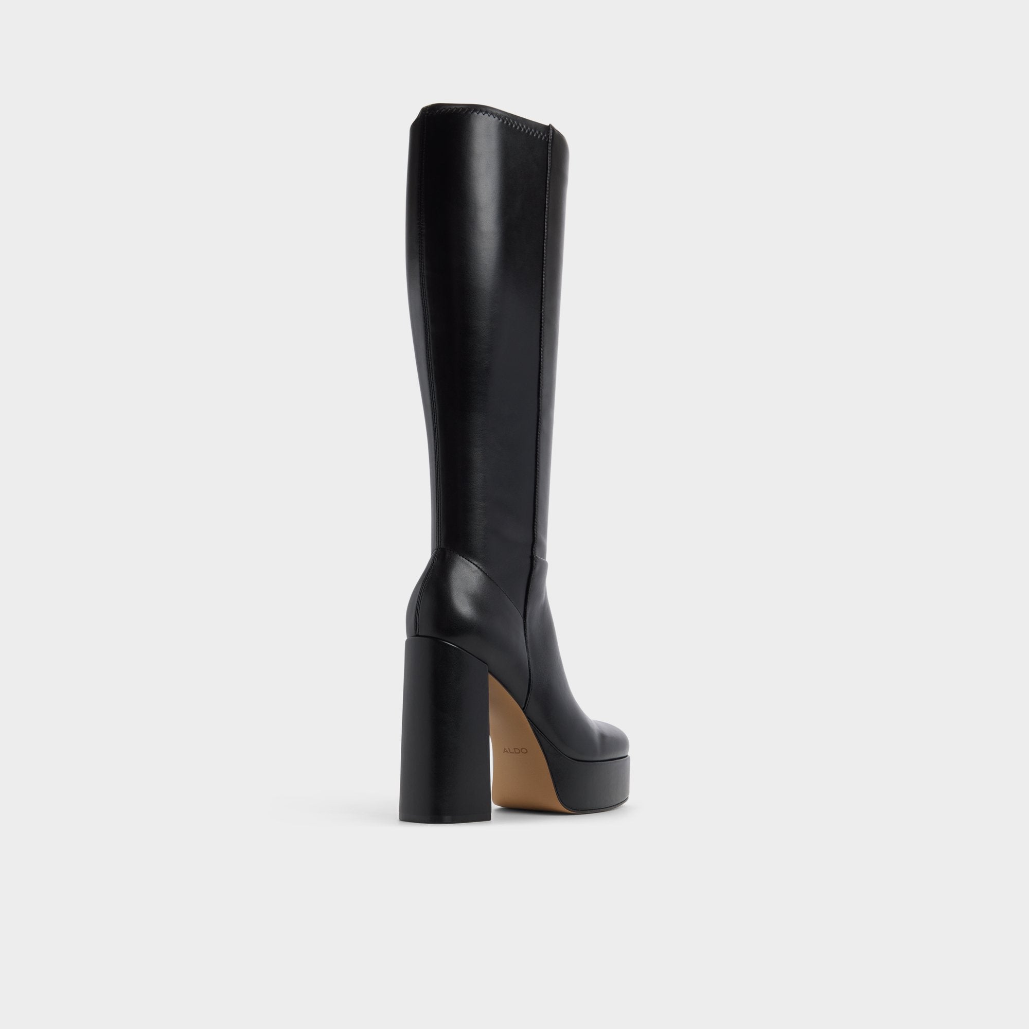 Black Albie in Wc Black - Knee-high boot, Platform | Aldo