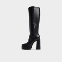 Black Albie in Wc Black - Knee-high boot, Platform | Aldo
