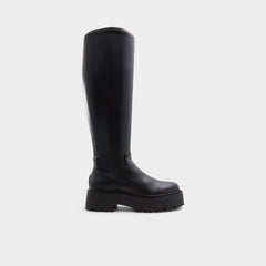 Black Carelden in Wc Black - Knee-high boot, Lug sole | Aldo