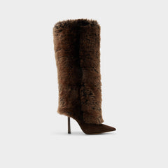 Dark brown Lennore in Dark Brown 14163383 - Knee-high boot, Stiletto heel | Aldo
