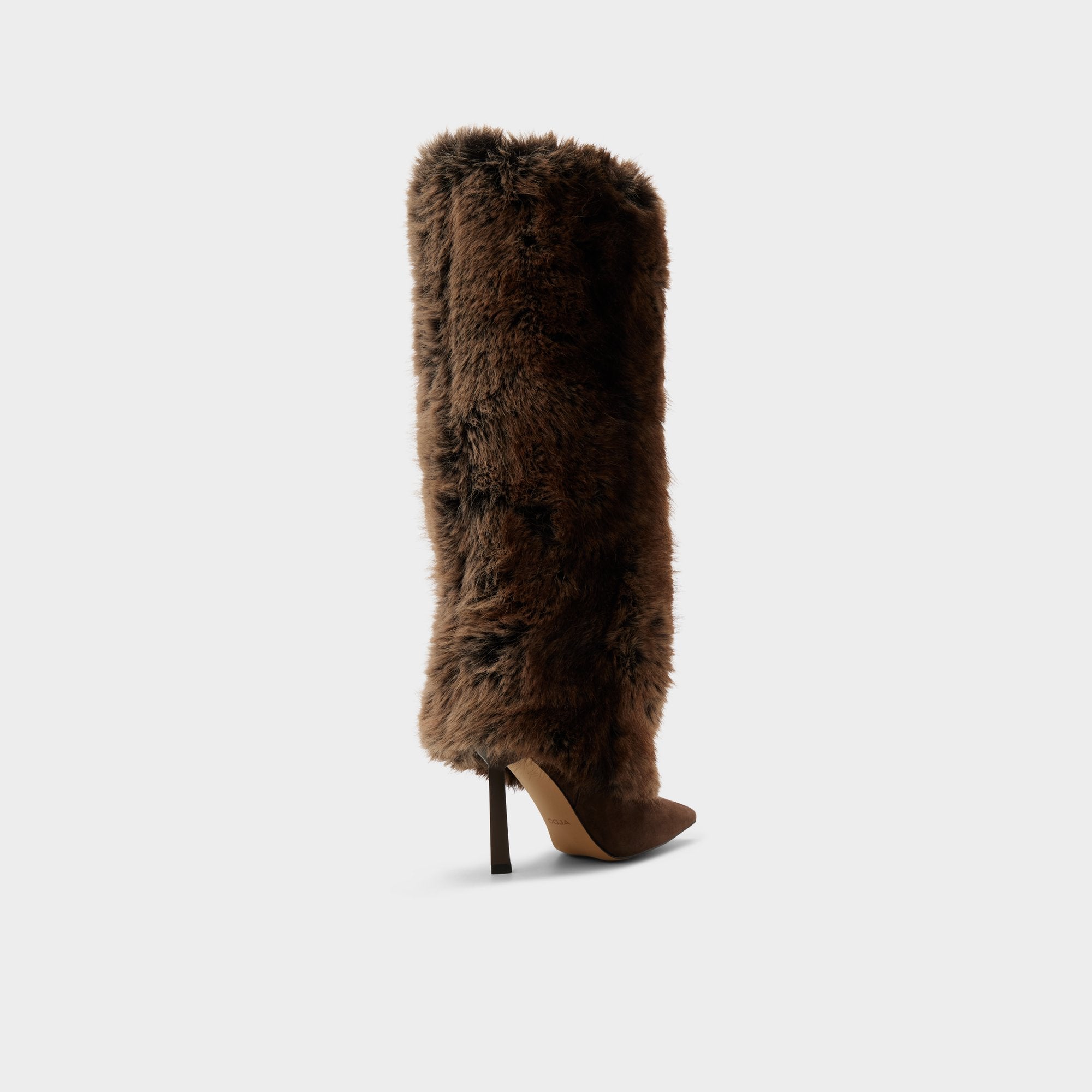 Dark brown Lennore in Dark Brown 14163383 - Knee-high boot, Stiletto heel | Aldo