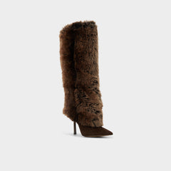 Dark brown Lennore in Dark Brown 14163383 - Knee-high boot, Stiletto heel | Aldo