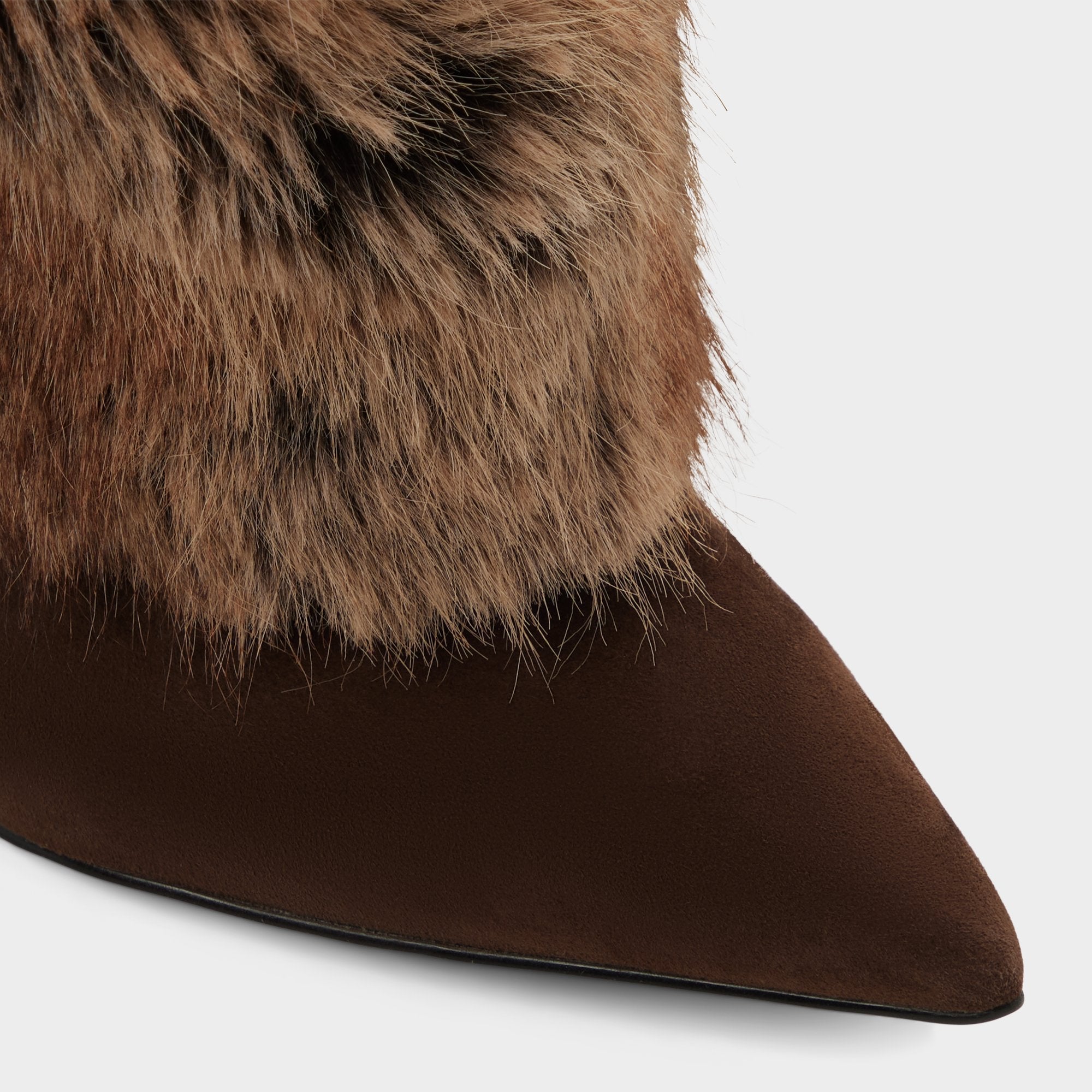 Dark brown Lennore in Dark Brown 14163383 - Knee-high boot, Stiletto heel | Aldo