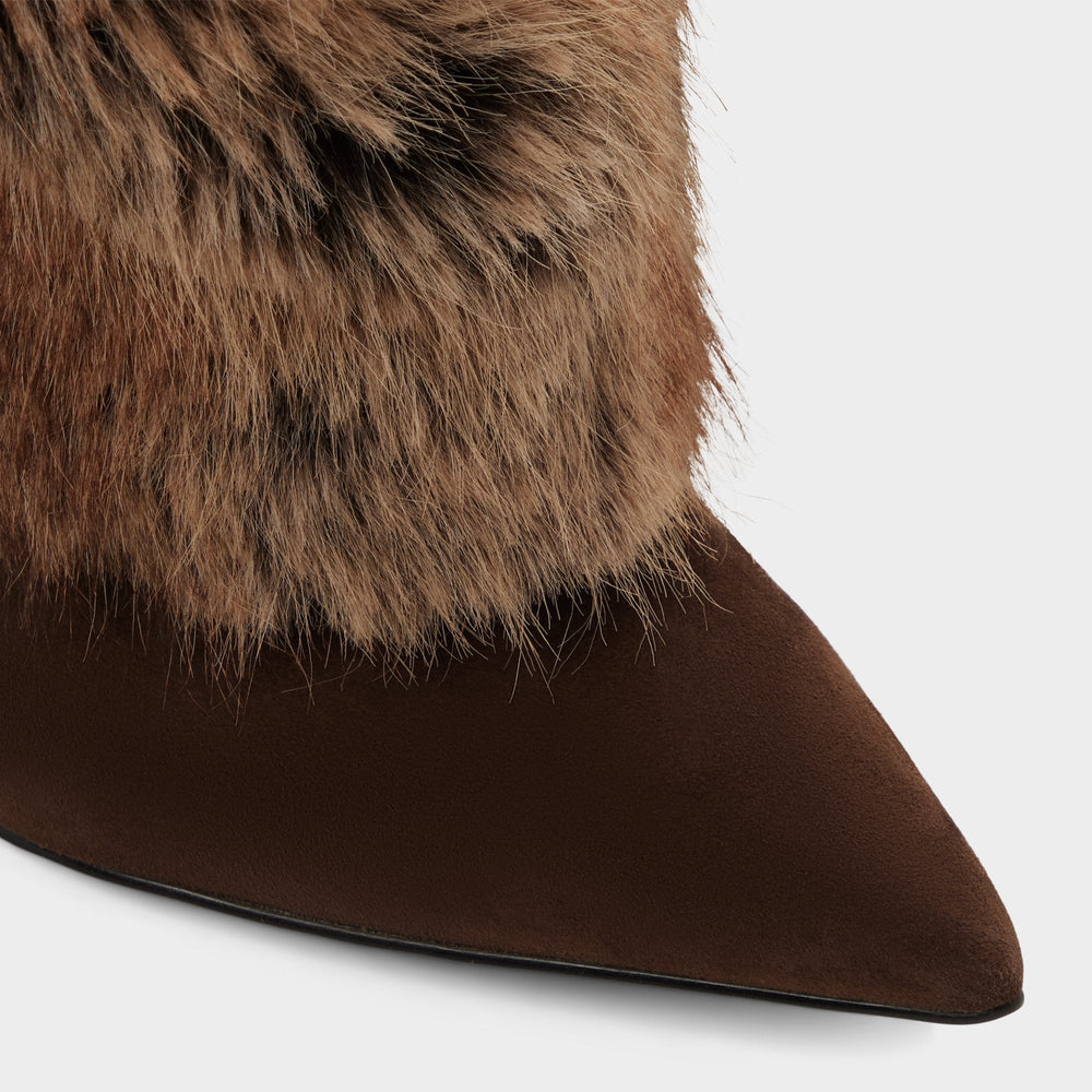 Dark brown Lennore in Dark Brown 14163383 - Knee-high boot, Stiletto heel | Aldo