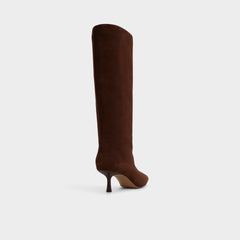 Dark brown Selora in Dark Brown - Knee-high boot, Stiletto heel | Aldo